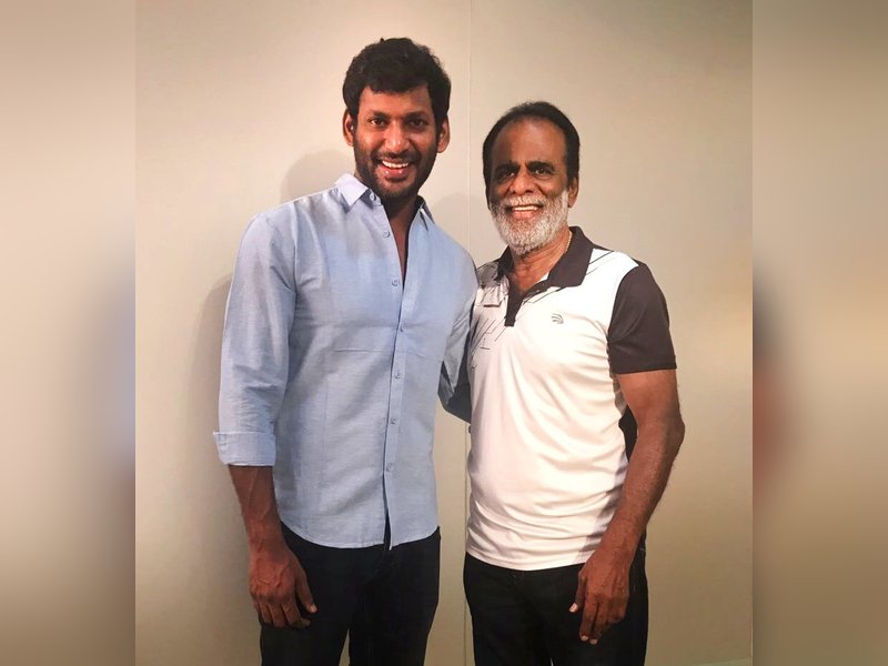 Vishal tells TN CM Vijay: May this be the golden era of our state! (Photo Credit: Vishal/X)