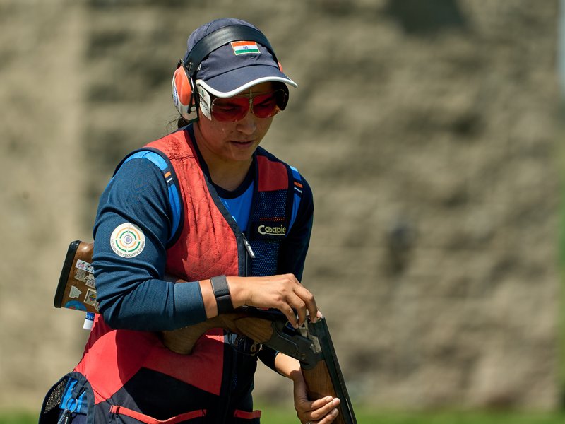 Neeru Dhanda and Vivaan Kapoor win trap mixed team bronze in the International Shooting Sport Federation (ISSF) World Cup Shotgun in Almaty, Kazakhstan on Sunday. Photo cricket, NRAI