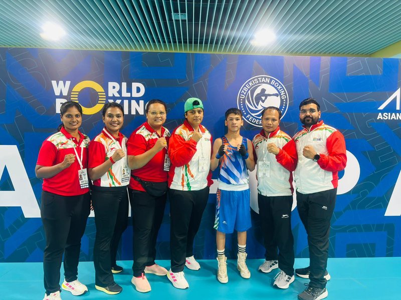 Indian U-15 boys enter six finals, seven boxers bag bronze medals in the semifinals of the Asian Boxing U15 Championships 2026 in Tashkent, Uzbekistan. Photo credit: BFI
