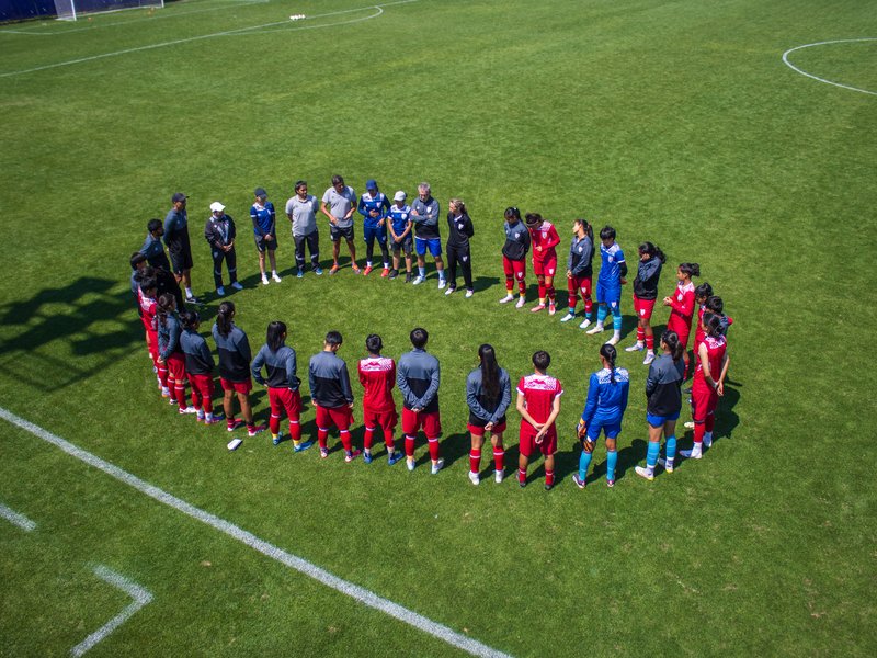 India ready to face China in quarterfinal with World Cup dreams on line  in the quarterfinals of the AFC U17 Women’s Asian Cup 2026 at the Suzhou Sports Centre Stadium in Suzhou, China. Photo credit: AIFF