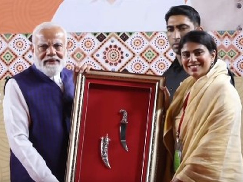 Gujarat: PM Modi receives grand welcome in Jamnagar, participates in public meeting