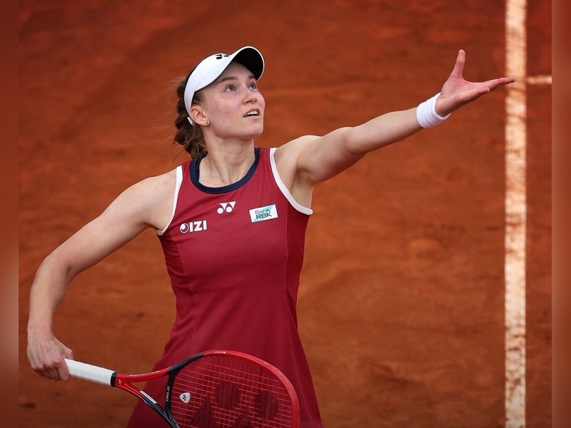 Elena Rybakina powers past Alexandra Eala to book a place in the Round of 16 of the Italian Open in Rome on Sunday. Photo credit: WTA Tour