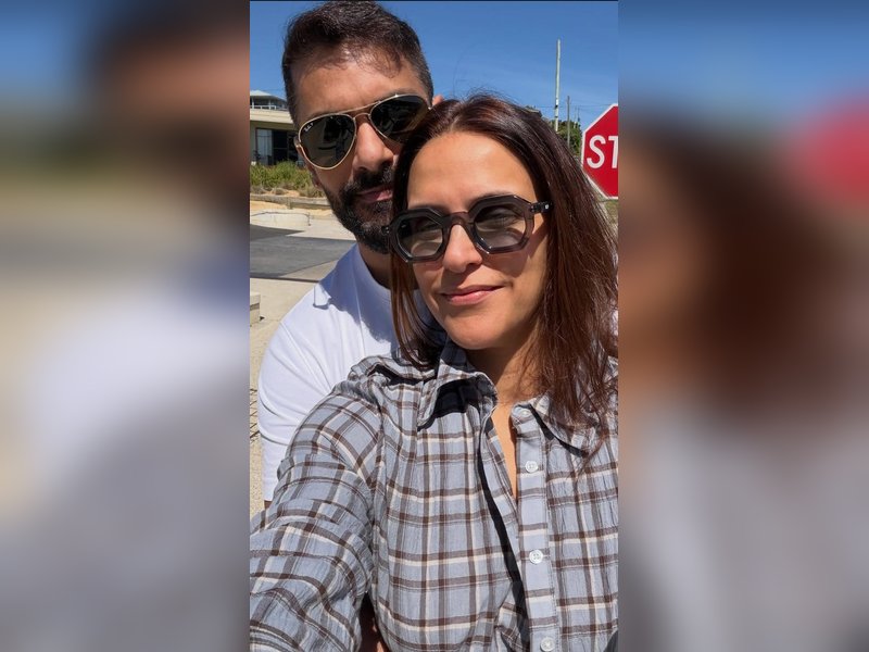 Angad Bedi wishes ‘Mrs Bedi’ Neha Dhupia on eighth wedding anniversary