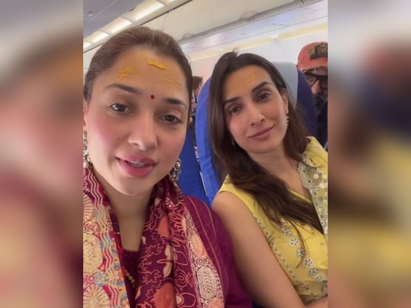 Tamannaah Bhatia, Pragya Kapoor call visit to Ujjain’s Mahakaleshwar Temple: Amazing