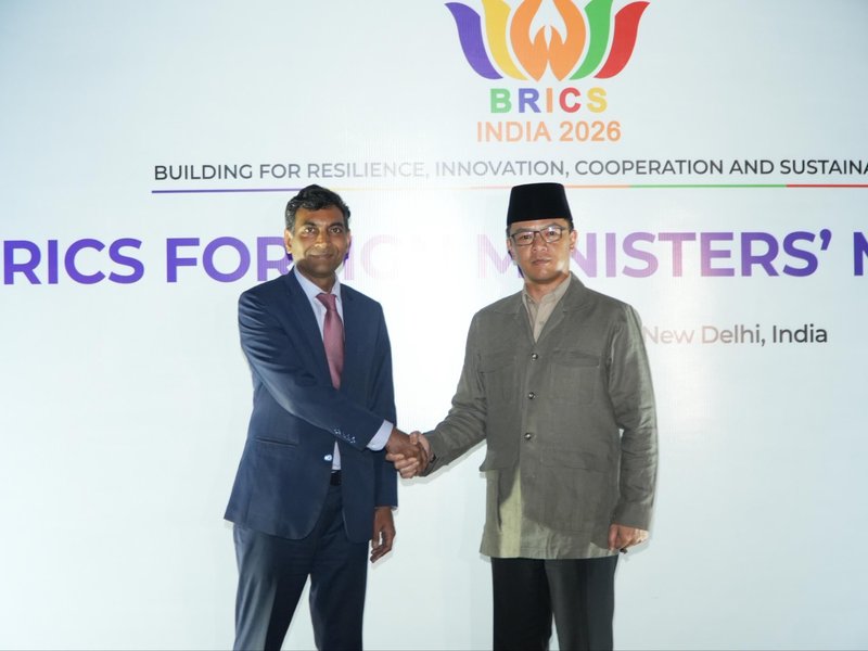 Indonesian FM Sugiono arrives in Delhi for BRICS Foreign Ministers' meet