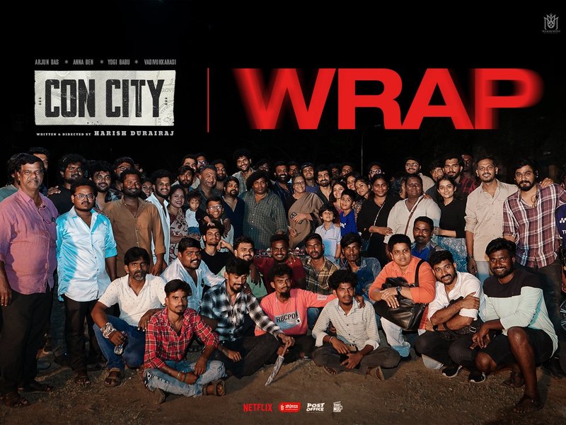 Arjun Das, Anna Ben-starrer 'Con City' shooting wrapped up (Photo Credit: Power House Pictures/X)
