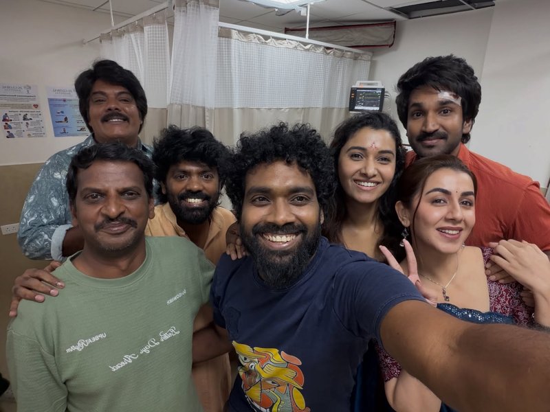 Aadhi-starrer 'Maragadha Naanayam 2' shooting wrapped up (Photo Credit: Daniel Annie Pope/Instagram)