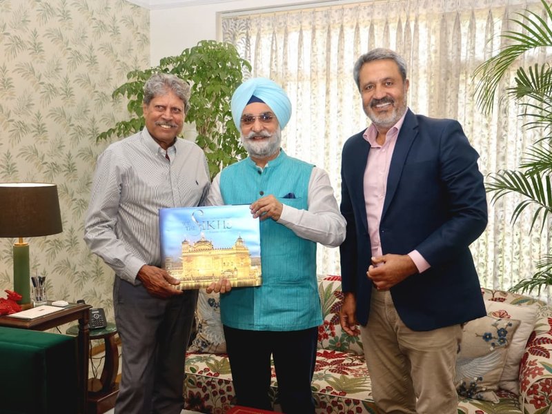 Professional Golf Tour of India (PGTI) President, Kapil Dev, Amandeep Johl meet Delhi Lt Governor; discuss golf’s role in Delhi’s global-city vision 