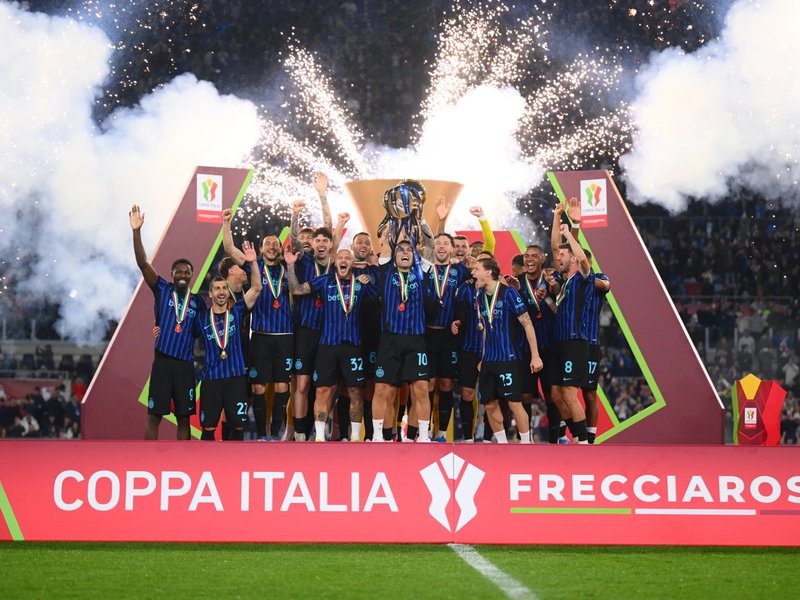 Inter lift 10th Coppa Italia title to secure domestic double 