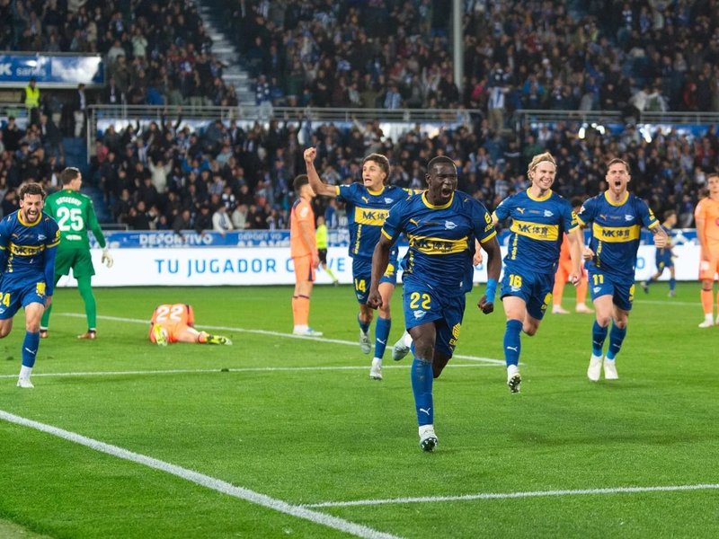 Alaves upset La Liga champion Barcelona