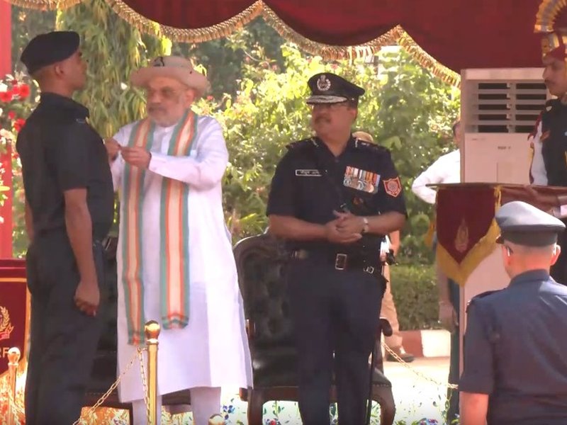 Amit Shah attends President’s Colour award ceremony of NDRF, says force earned trust of 140 crore Indians in just 20 years