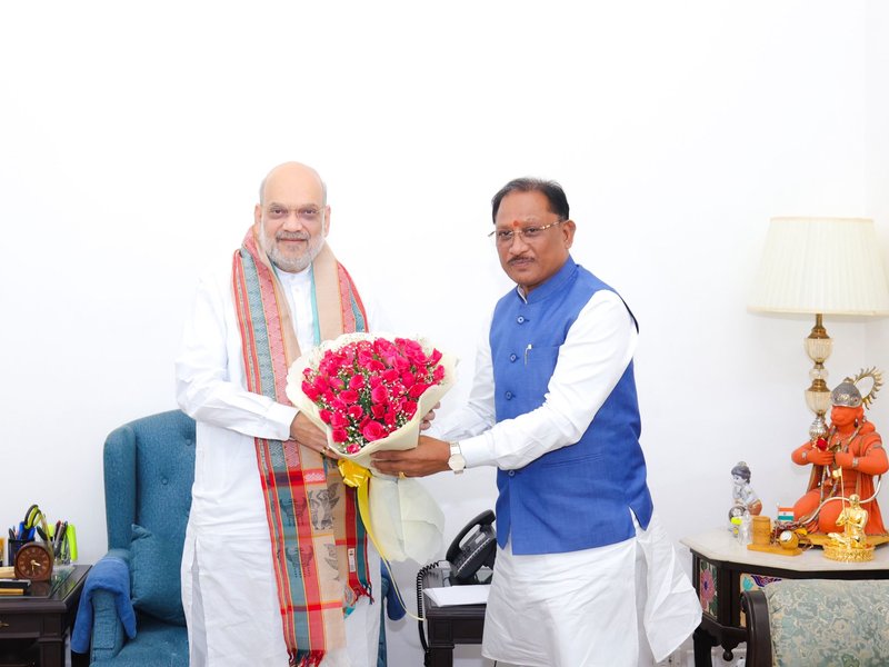 दिल्ली में बस्तर विकास मॉडल पर मंथन, अमित शाह से सीएम विष्णु देव की अहम मुलाकात