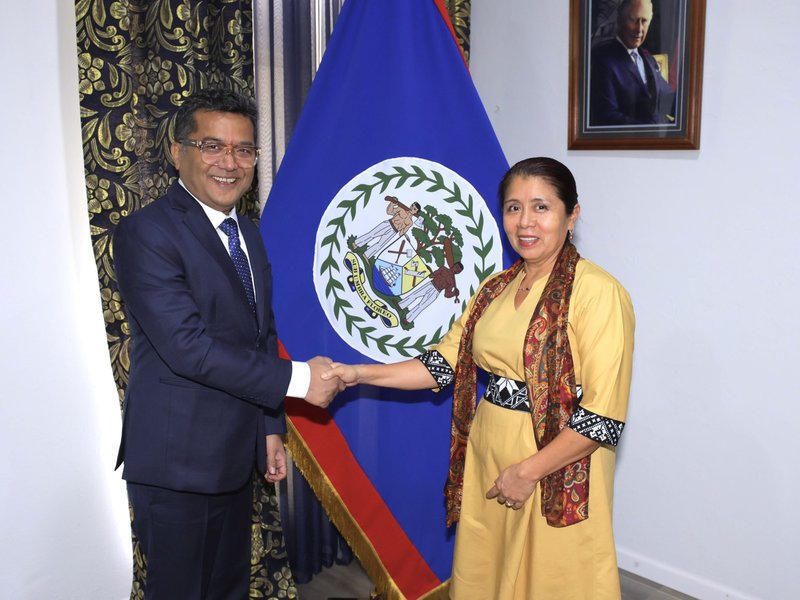 MoS Margherita holds talks with Governor General of Belize and meets Indian diaspora 