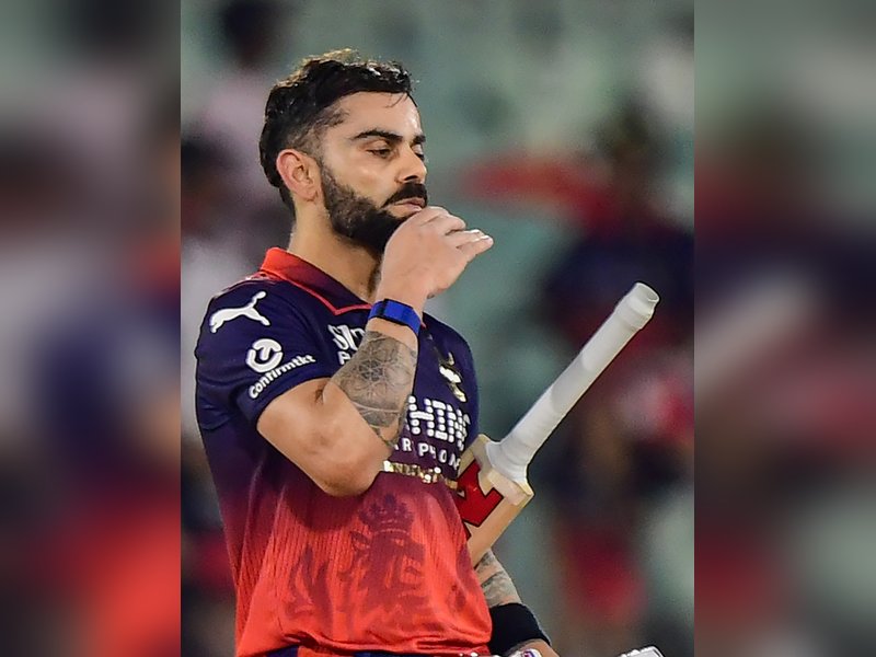 People don’t appreciate how fit you have to be to finish the game off, says Royal Challengers Bengaluru's Tim David on Virat Kohli’s brilliant century in knock at the Shaheed Veer Narayan Singh International Cricket Stadium in Raipur on Wednesday. Photo credit: IANS 