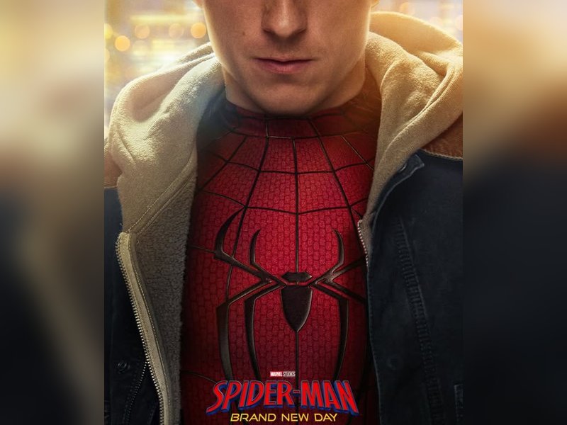 Tom Holland’s all suited up as ‘Spider-Man’ for ‘Brand New Day’