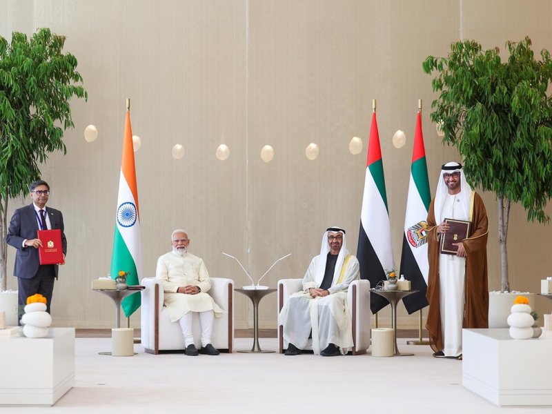 PM Modi, UAE President discuss bilateral ties, developments in West Asia 