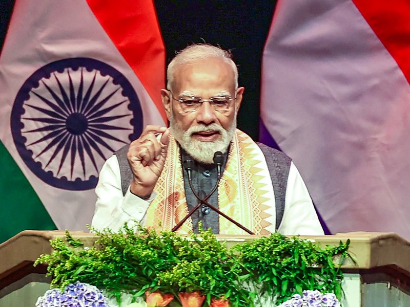 India a land of opportunities, powered by technology and humanity: PM Modi