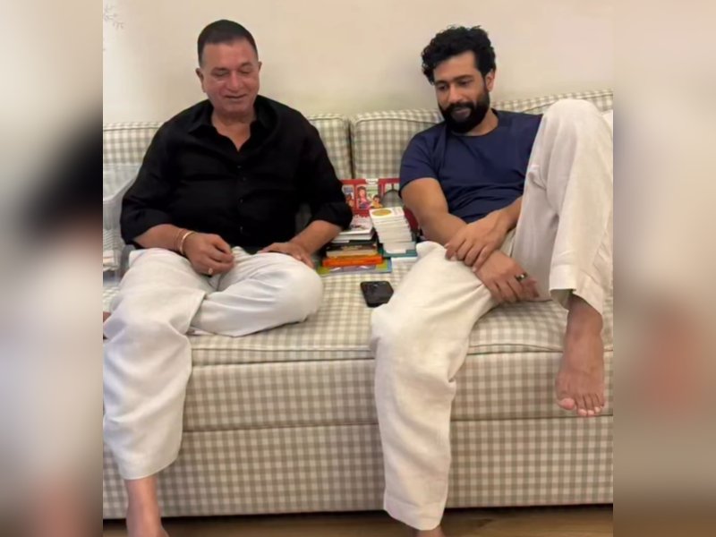 Sham Kaushal wishes his ‘puttar’ Vicky Kaushal on his 38th birthday, says he's ‘blessed to have a son like him’