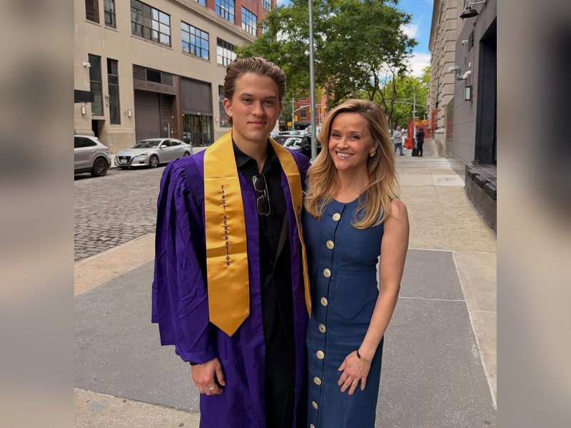 Reese Witherspoon shares proud mom moment as son Deacon graduates: So proud of you