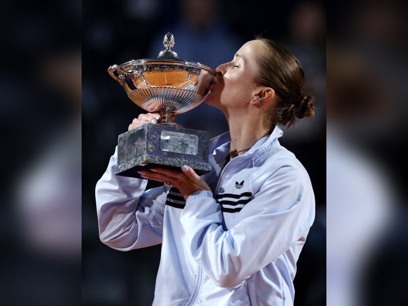 Svitolina beats Gauff to win third Italian Open title (Credit: X/WTA)