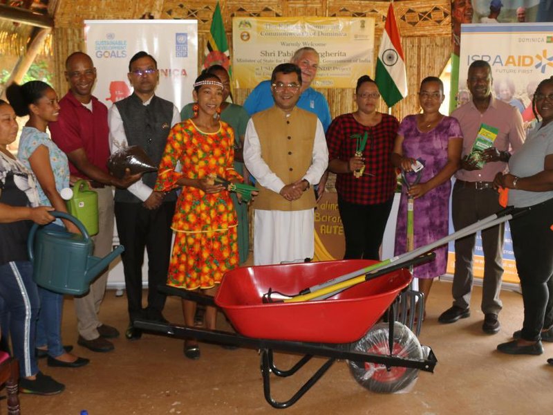 MoS Margherita expresses India's commitment to supporting Dominica's Kalinago community