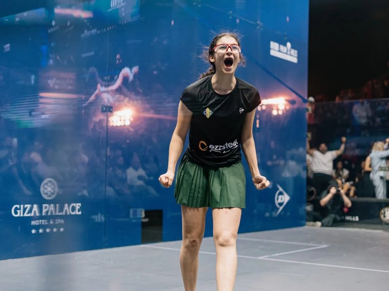 Squash: Amina Orfi scripts history to win World Championship, Mostafa Asal defends men’s crown (Credit: PSA Squash Tour)