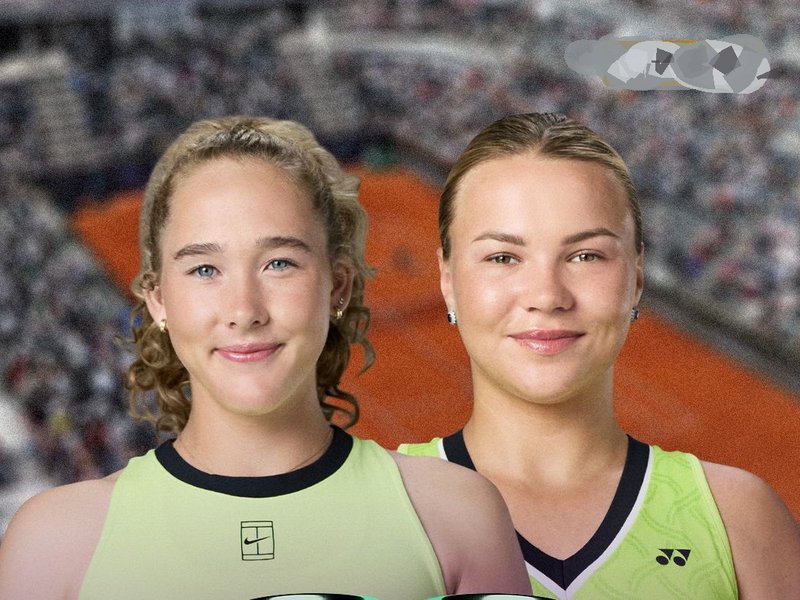 Mirra Andreeva and Diana Shnaider clinch women’s doubles title in the Italian Open title in Rome on Sunday. Photo credit: WTA