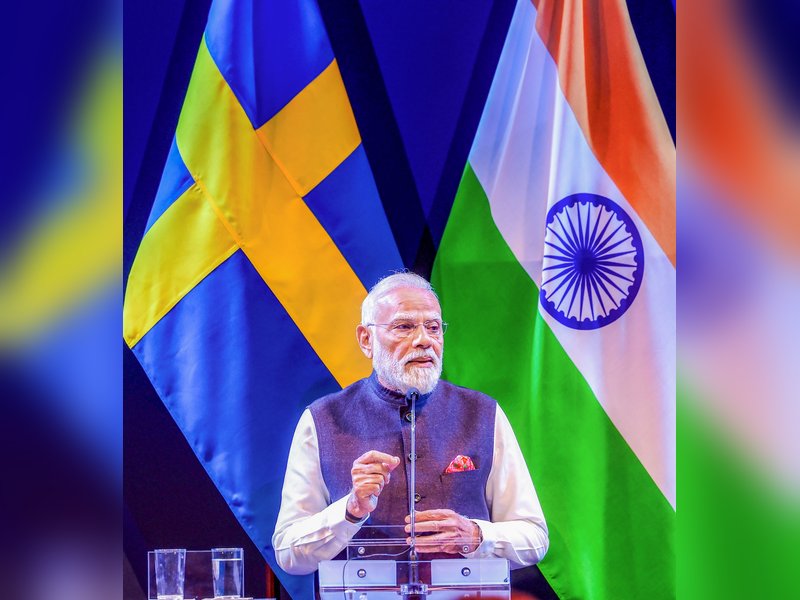 भारत और स्वीडन साझेदारी एक अधिक समृद्ध और प्रगतिशील दुनिया के निर्माण में सार्थक योगदान देगी: नरेंद्र मोदी 