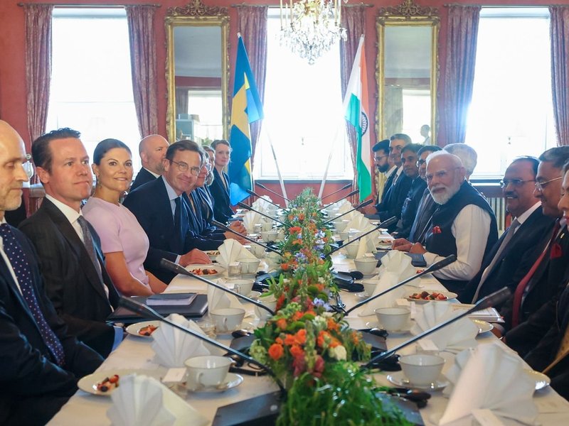 PM Modi, Kristersson hold bilateral talks, reaffirm commitment to strengthening India-Norway ties: MEA