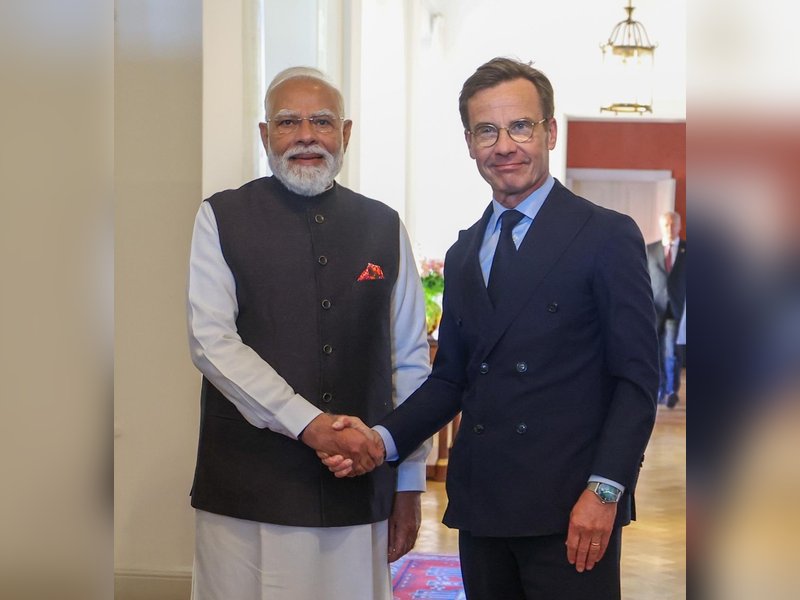 MEA lists six major outcomes of PM Modi's historic and successful Sweden visit