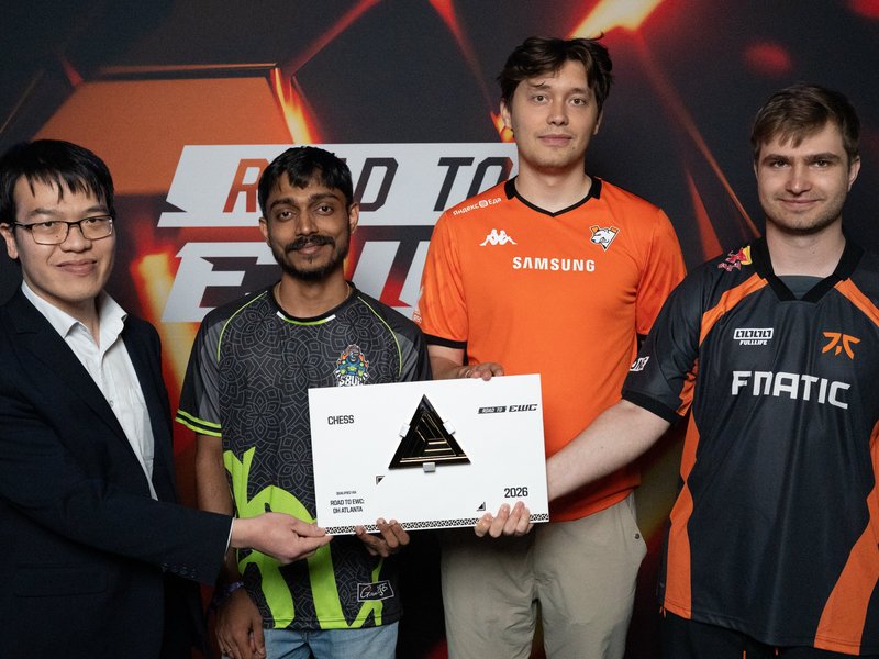 S8UL’s Aravindh Chithambaram becomes first Indian chess player to qualify for Esports World Cup 2026