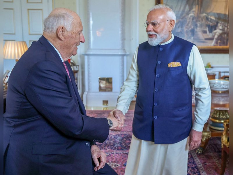 PM Modi expresses grief over Norwegian King Harald V's death (File Image)