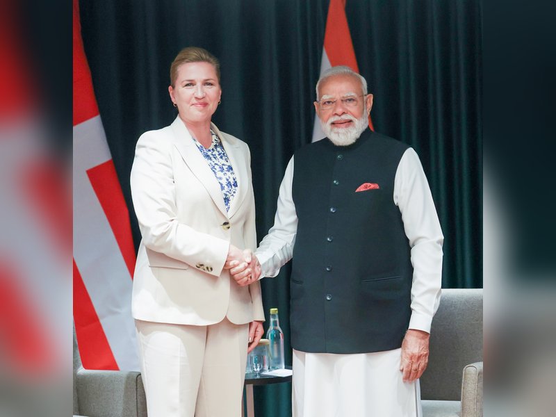 pm modi congratulates Mette Frederiksen