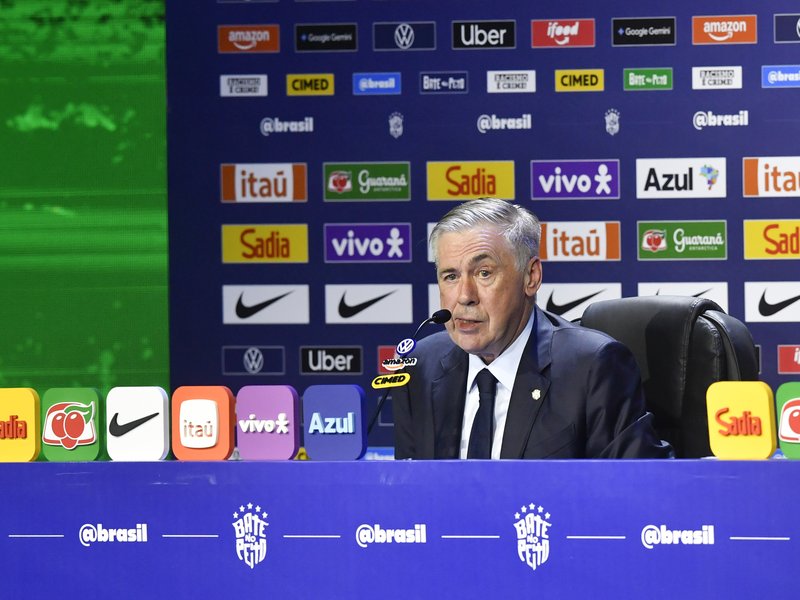 Ancelotti embraces World Cup pressure as Vinicius targets Brazil's sixth title