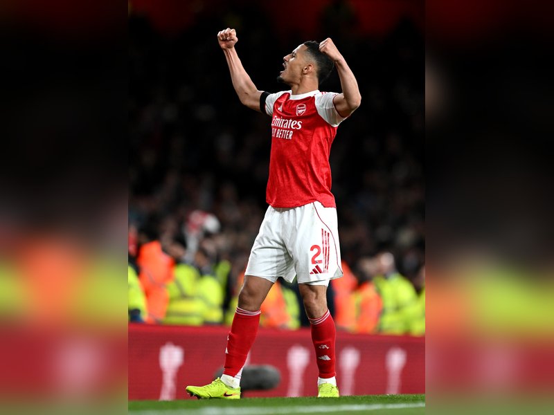 Premier League: Arsenal edge Burnley to move five points clear at top (Credit: X/Arsenal)