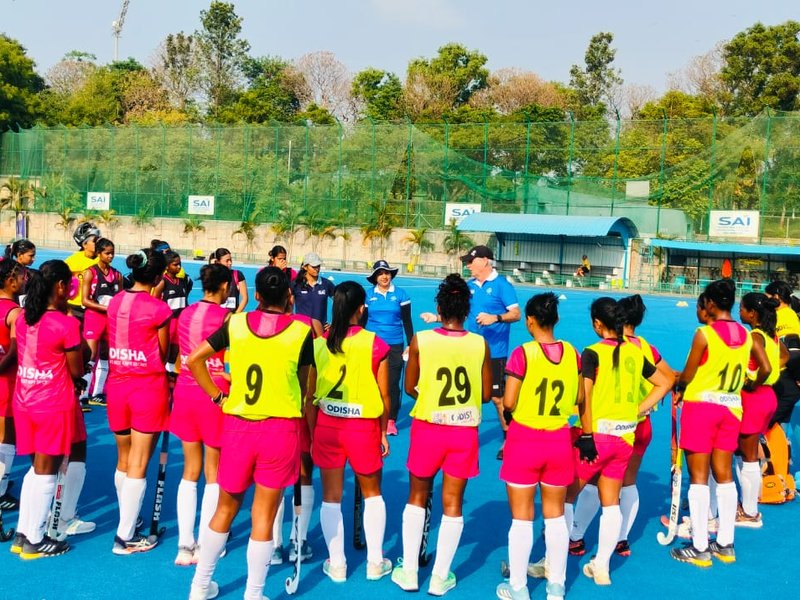 Rani doing stellar job with fast-progressing U-18 group, says U-21 Women’s coach Tim White (Credit: Hockey India)