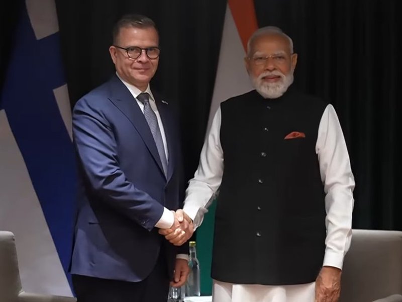 PM Modi holds talks with Finnish counterpart Petteri Orpo in Norway