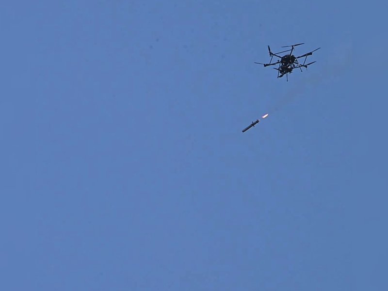 DRDO achieves development trials of precision guided missile launched by unmanned aerial vehicle