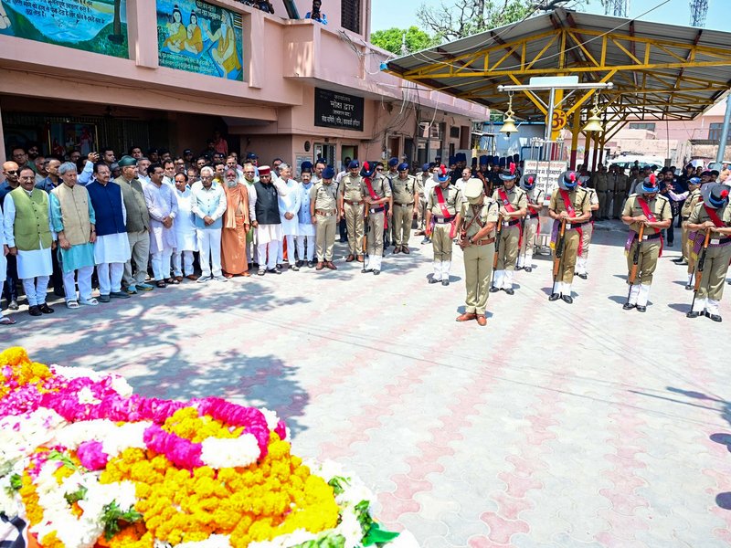 Former U'khand CM Khanduri's last rites held with full military honours, emotional tributes paid