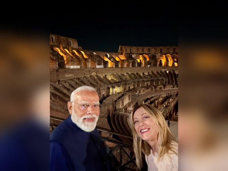 ‘Welcome to Rome, my friend!’: Giorgia Meloni welcomes PM Modi to Italy