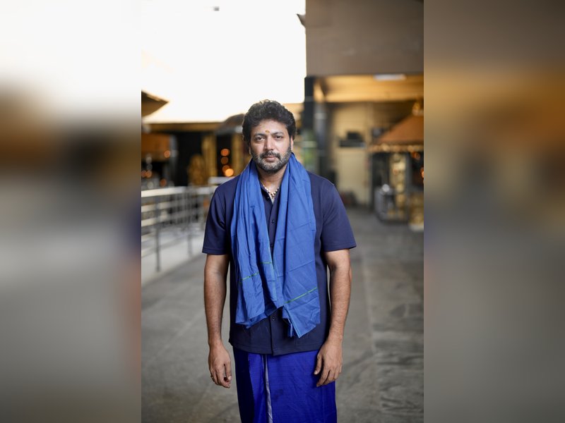 Ravi Mohan dons maala, begins fasting as he prepares to undertake holy Sabarimala trip (Photo Credit: IANS/PR)