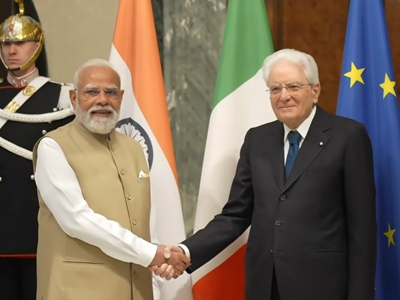 Rome: PM Modi and Italian President Mattarella reaffirm strong India-Italy partnership 