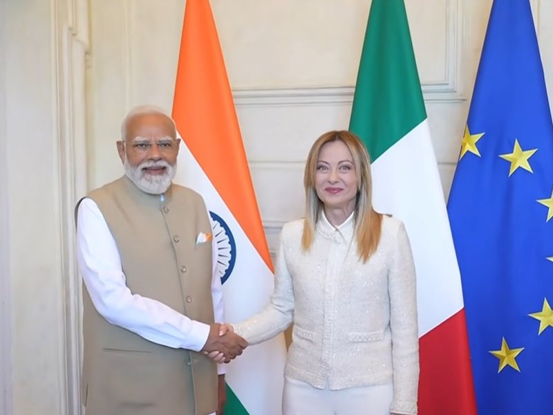 PM Modi, Italian counterpart Giorgia Meloni hold talks in Rome 
