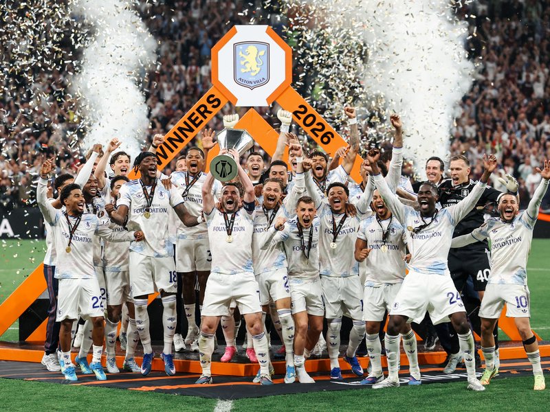 Aston Villa clinch first European title in 44 years with maiden Europa League trophy 