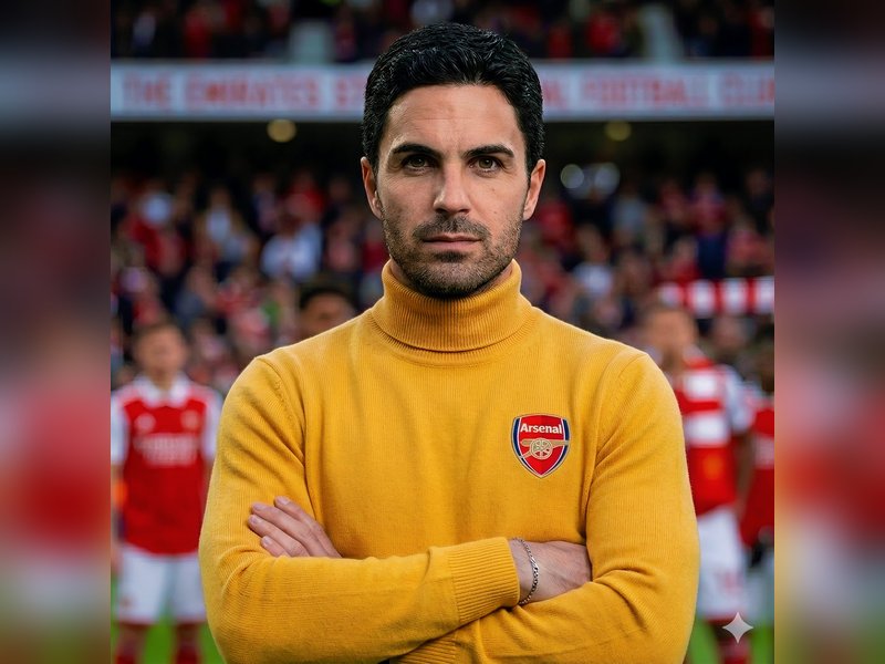‘One of the best feelings I’ve ever had’, says Mikel Arteta on Arsenal’s Premier League triumph. Photo credit: Arsenal FC/X