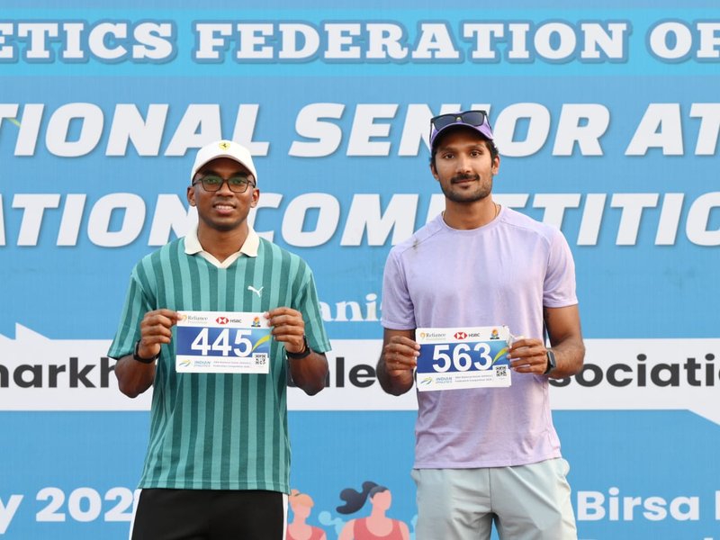 Conducive Ranchi weather a big boost to confidence, say top athletes ahead of the 29th National Senior Athletics Federation Competitions starting in Ranchi on Friday. Photo credit: AFI