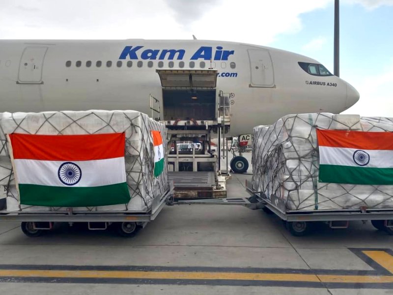India's humanitarian assistance and development projects for Afghan people continue