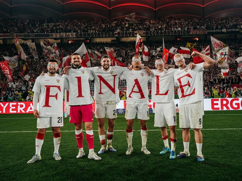 Stuttgart coach Sebastian Hoeness challenging "his family's club" in the German Cup final
