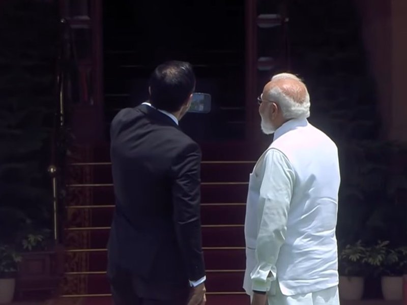 Cyprus President Nikos Christodoulides takes selfie with PM Modi 