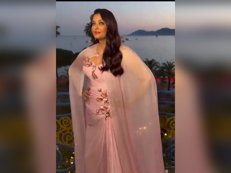 Aishwarya Rai Bachchan turns heads in dreamy pink ensemble at Cannes 2026